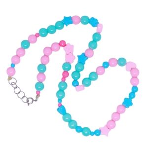 Pastel beaded necklace‎